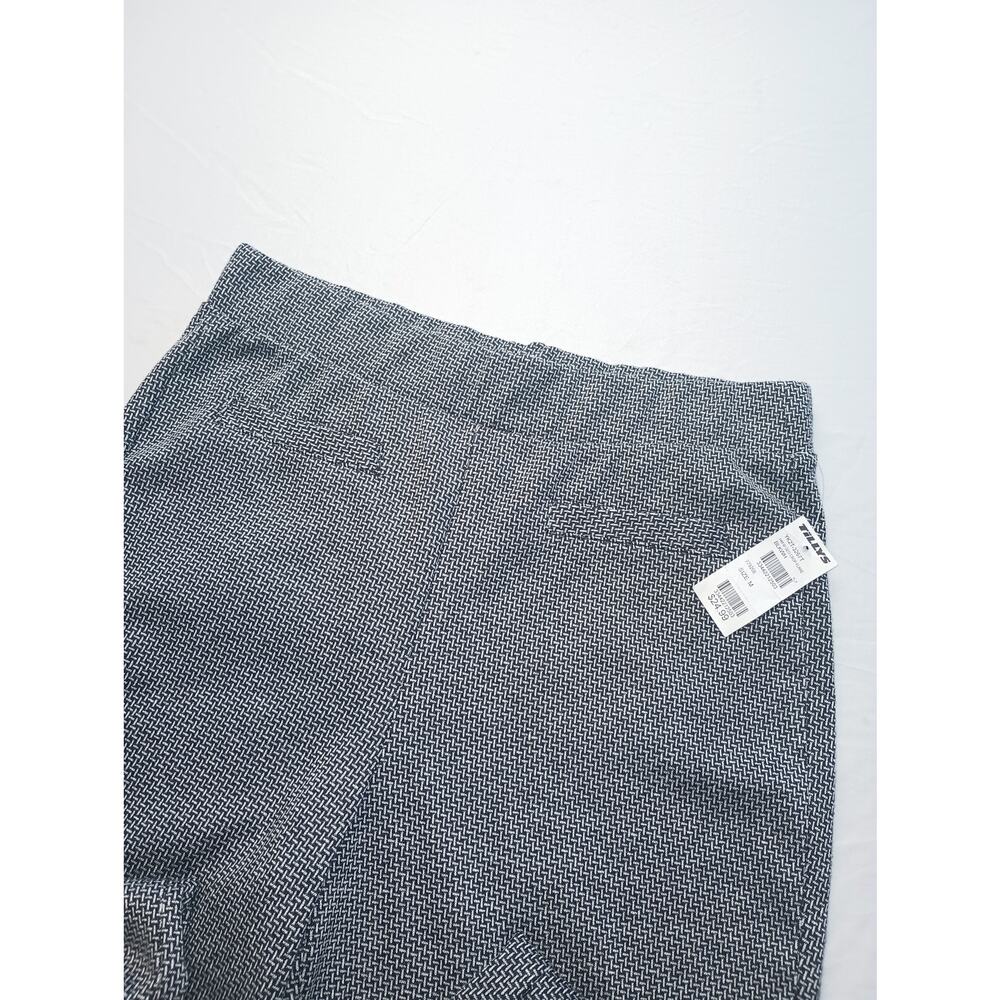 Tilly's Ivy & Main Geometric Crop Pants Wide Flared NWT Women Size Medium Office - Picture 2 of 5